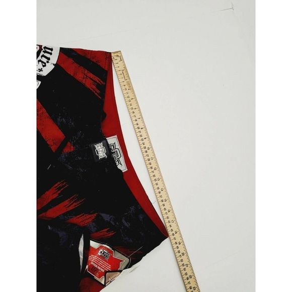 Men's shorts Size Large L By MMA Elite Black/Red Training Fighter - Picture 4 of 10